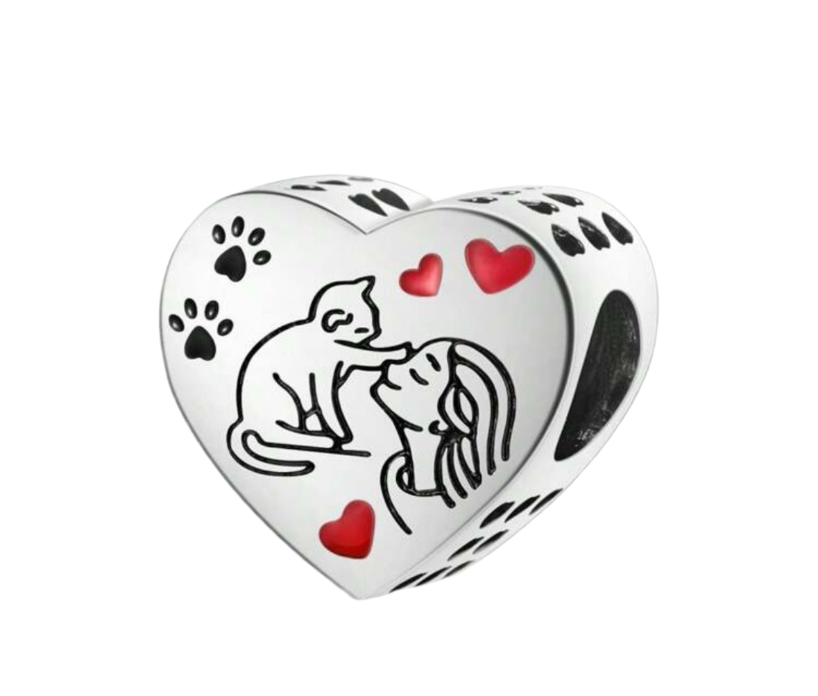 Cat lover charm