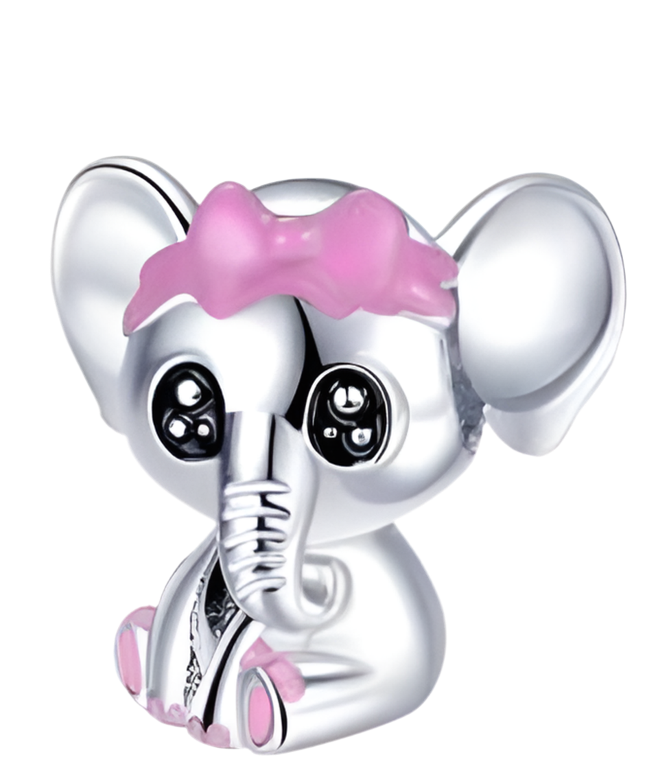 Adorable elephant charm