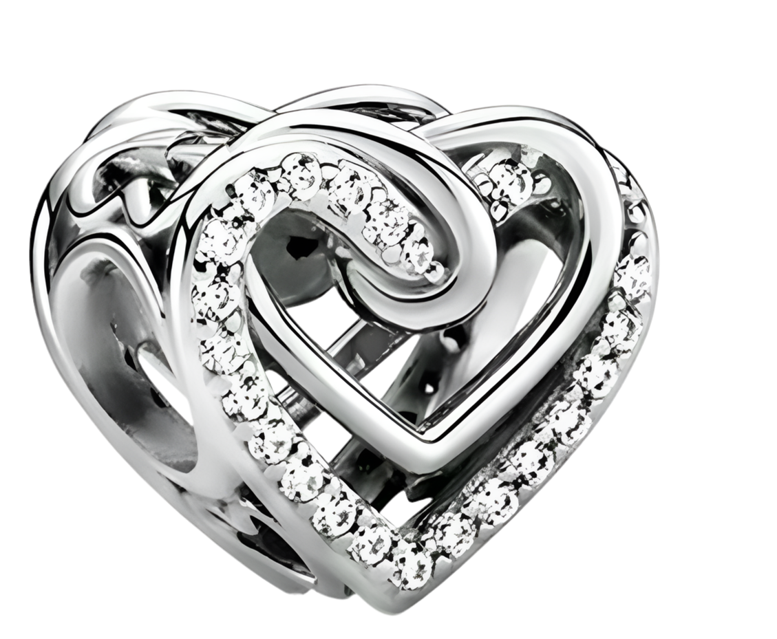 Intertwined in love charm