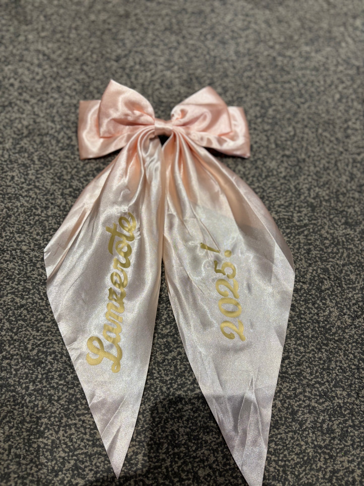 Personalised hair bows