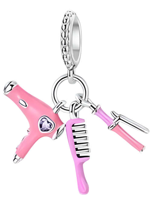 Hair stylist charm
