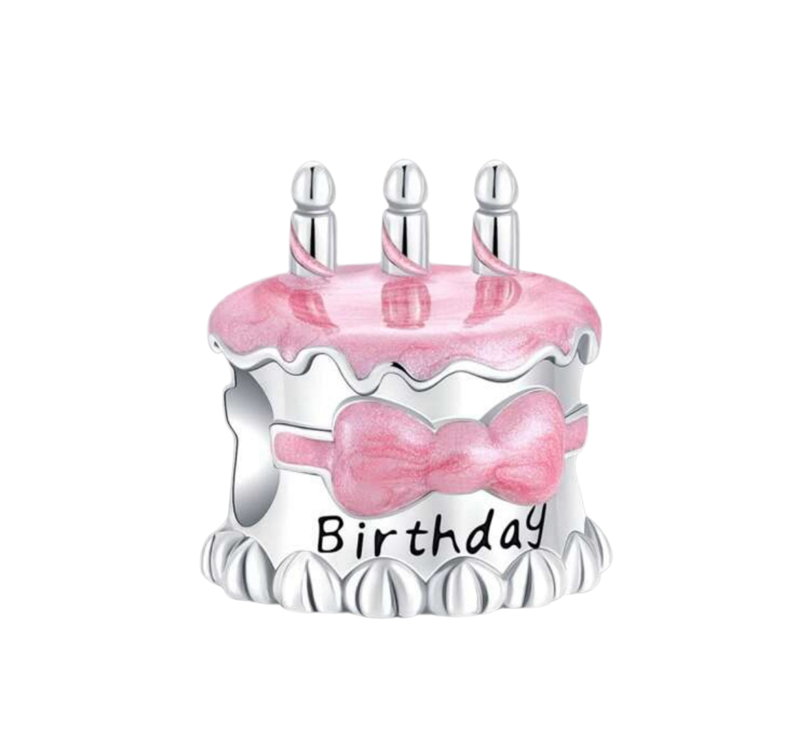 Birthday cake charm