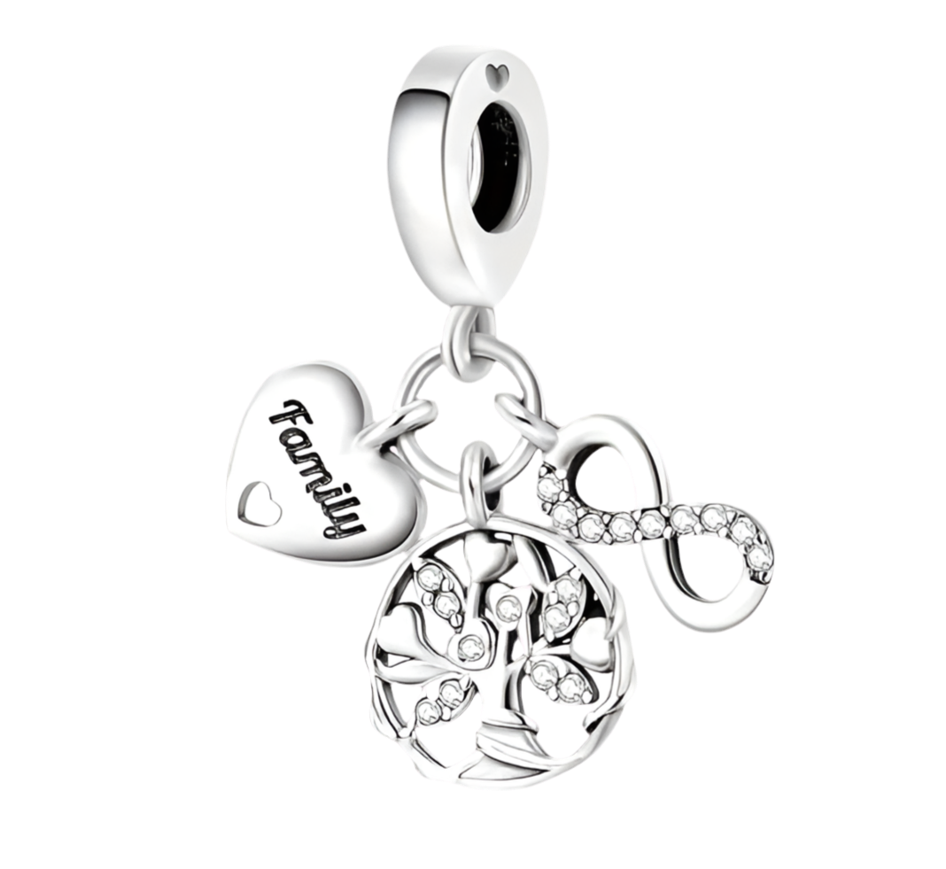 Family tree charm