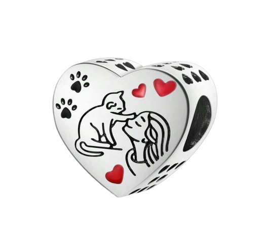 Cat lover charm