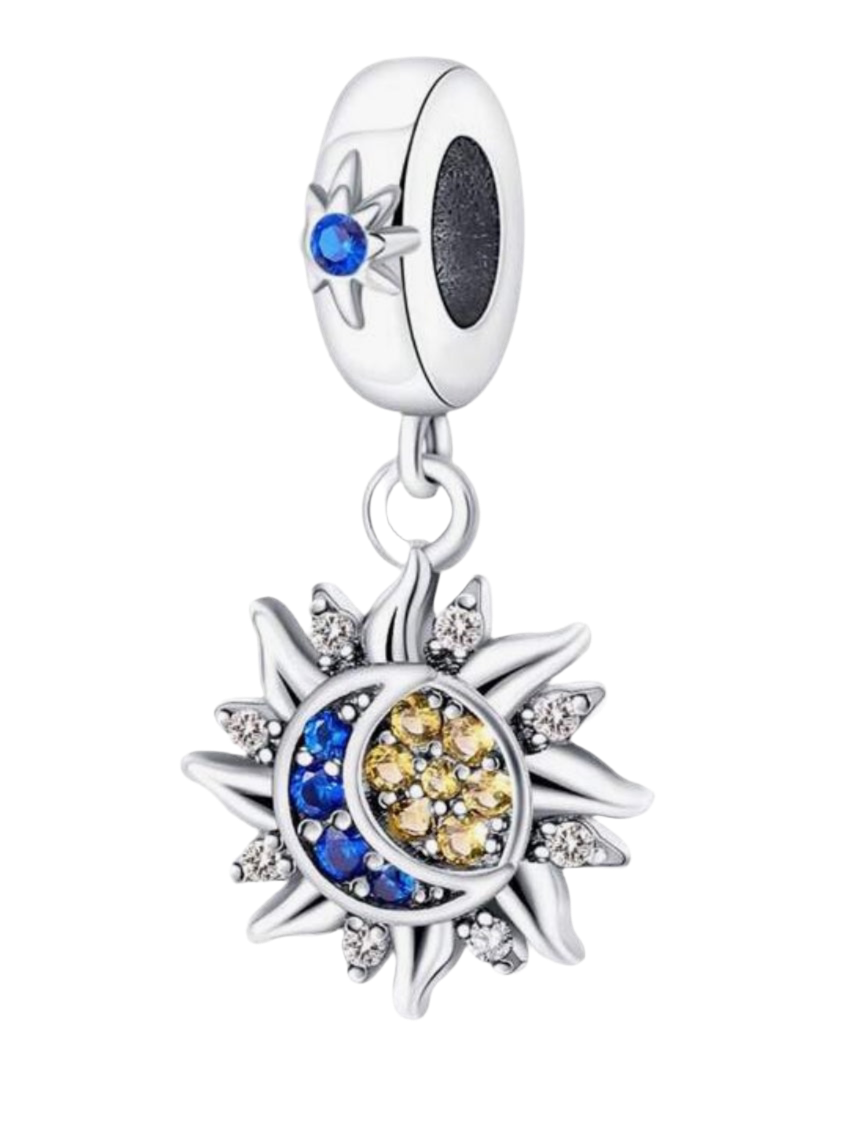 sun & moon charm