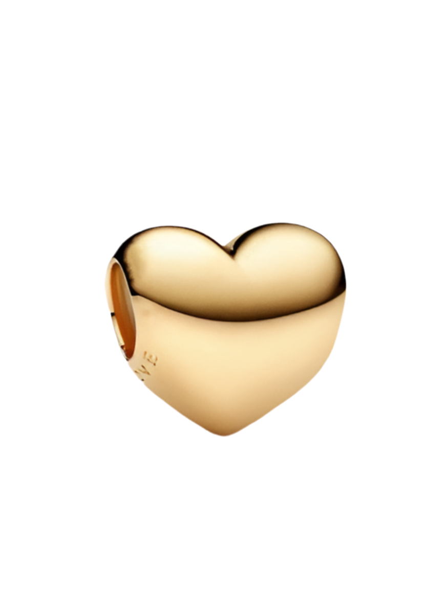 Solid Gold Heart Charm