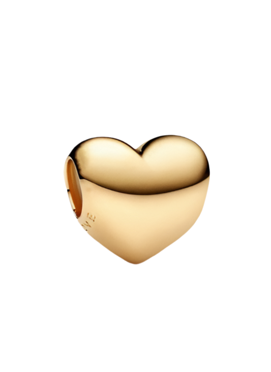 Solid Gold Heart Charm