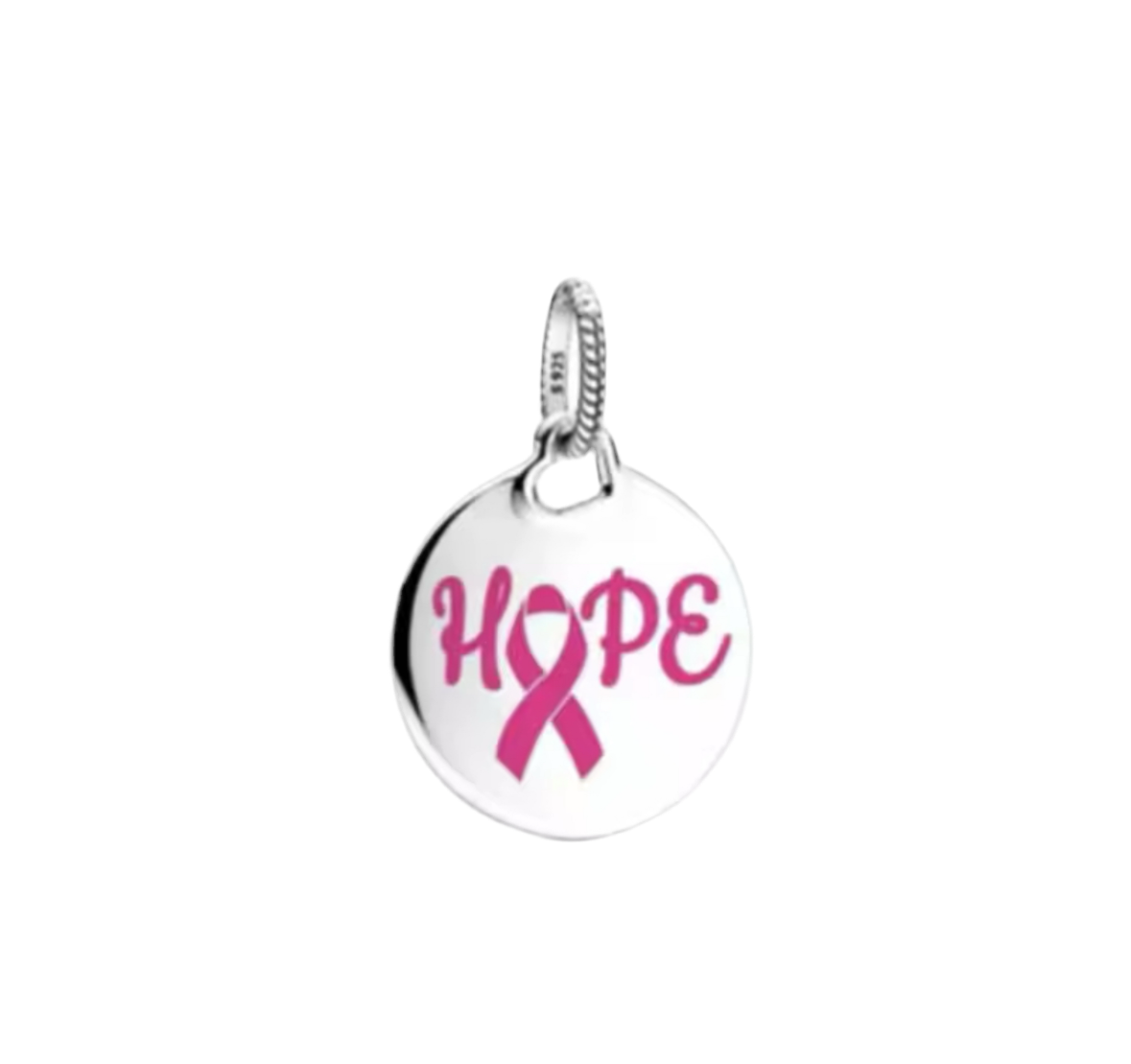 Dangle Hope Charm (50% of profits are donated to cancer research UK)