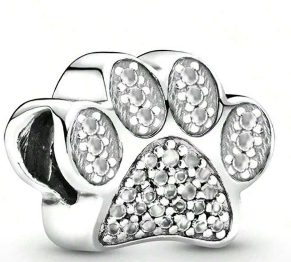 Paw print Charm