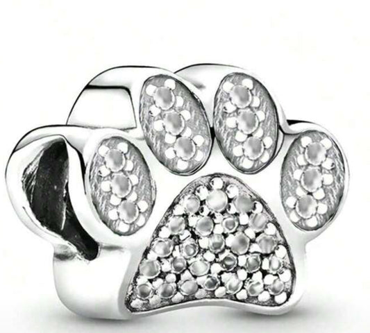 Paw print Charm