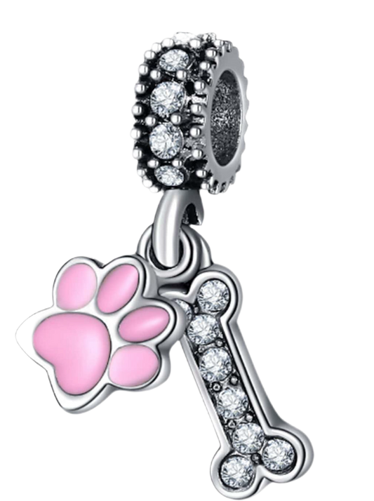 Paw & Bone charm