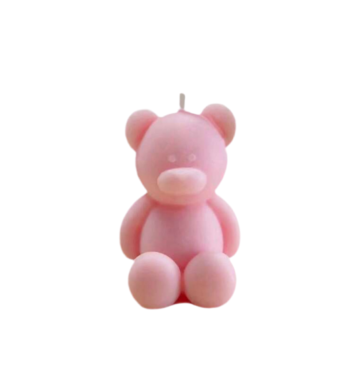 Mini teddy bear candle