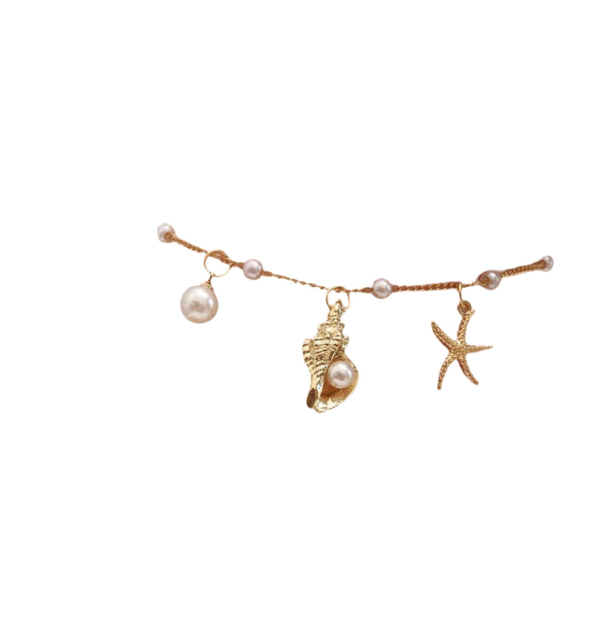 Gold Goddess Anklet
