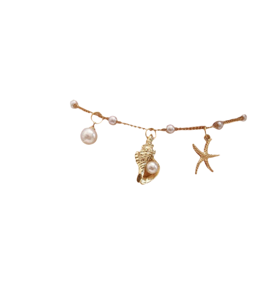 Gold Goddess Anklet