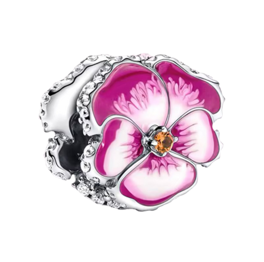 Pink hibiscus charm