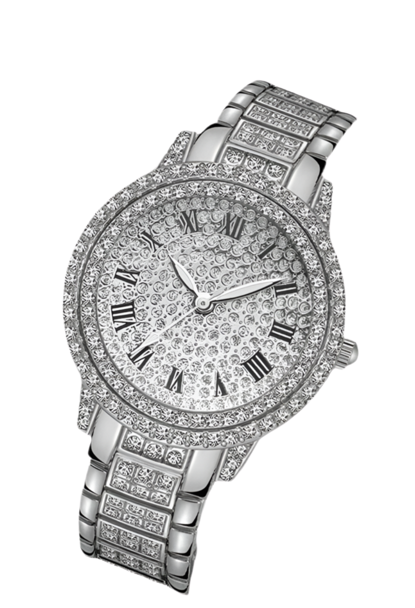 Bedazzled Silver Watch (Copy)