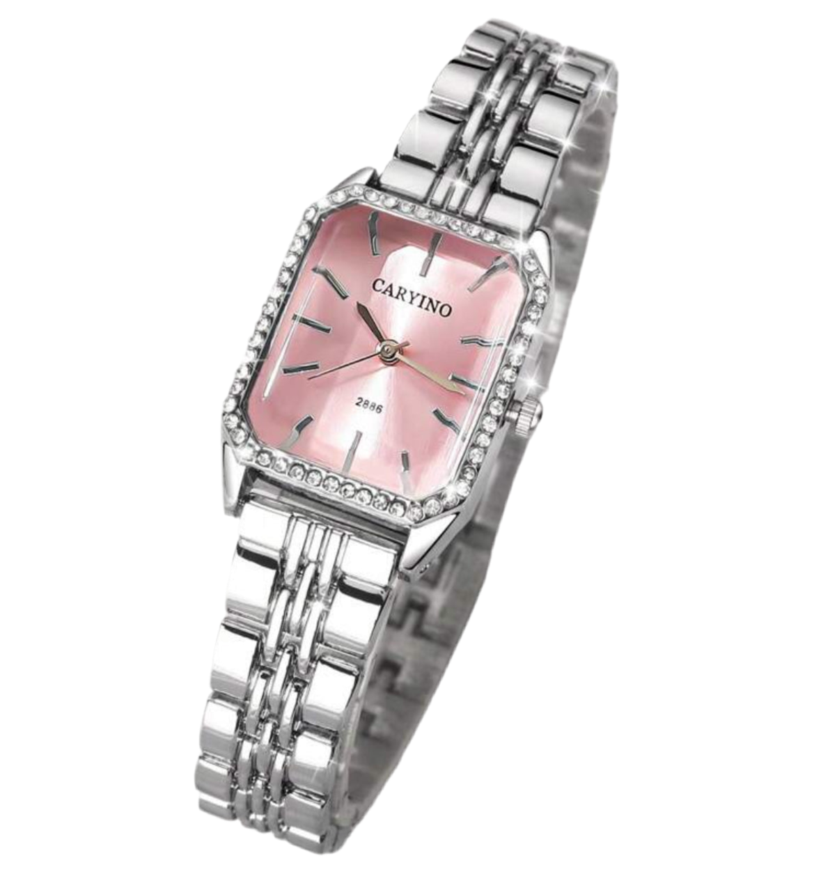 Luxe Pink Face Watch